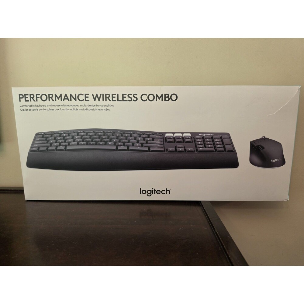 Logitech MK850 Performance Wireless Keyboard Mouse Combo Unifying USB K850 M720